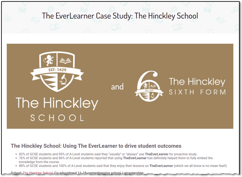 The Hinckley School Case Study