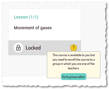 Lesson Locked Feature Release History