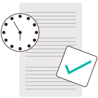 mock paper & marks icon large