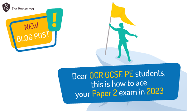 Dear OCR GCSE PE students this is how to ace your paper 2 exam blog feature image
