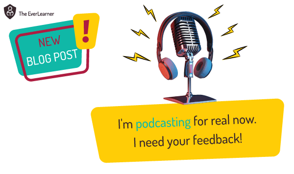 I'm podcasting for real now - I need your feedback - blog feature image