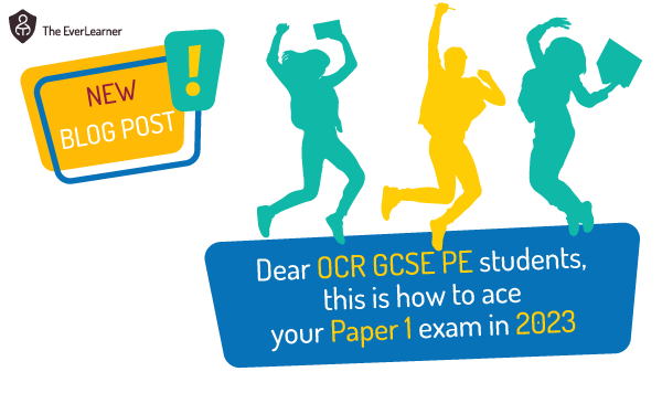 OCR GCSE PE students this is how to ace your Paper 1 exam blog image